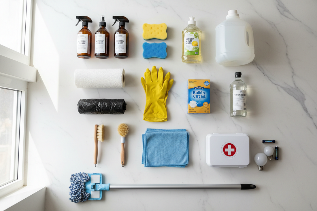 15 Must-Have Household Supplies Every Home Should Keep in Stock