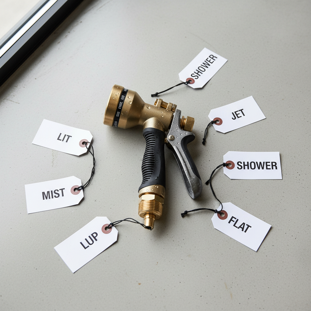The Real Difference Between Spray Patterns and Stream Settings on Garden Hose Nozzles — And Which One Fits Your Watering Needs