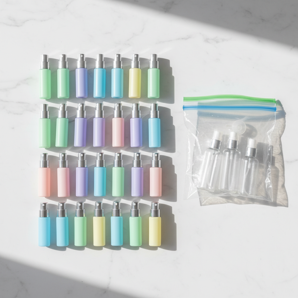 Refillable Travel Size Empty Spray Bottles for Frequent Travelers: What Actually Works in a Carry-On Bag