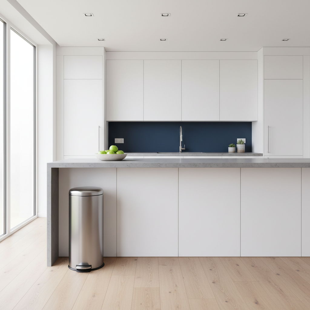 Lids-Always-Open Era In, Touch-Free Design Out: What Newer Hands Free Step Trash Cans Traded Away for Kitchen Hygiene