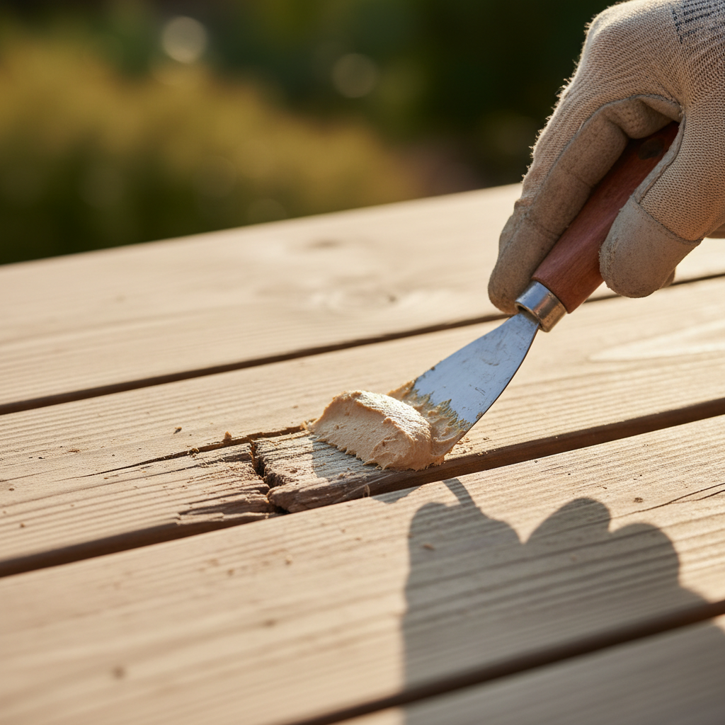 How to Repair Your Outdoor Wood: The Waterproof Filler Routine You Repeat Every Season to Extend Wood Life