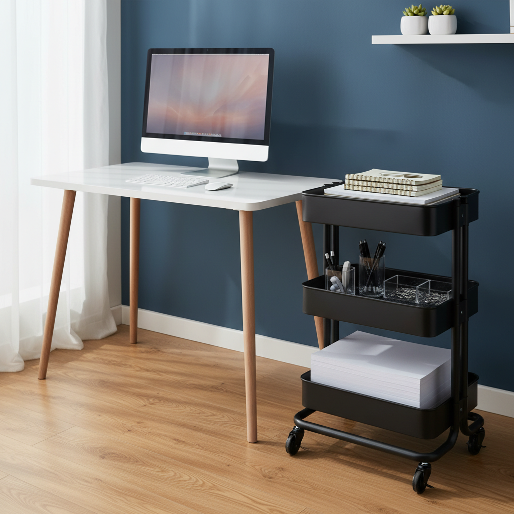 The Hidden Cost of Cheap 3-Tier Rolling Cart Home Office Organization: Why Wobbly, Wasted Space Happens and How to Prevent It