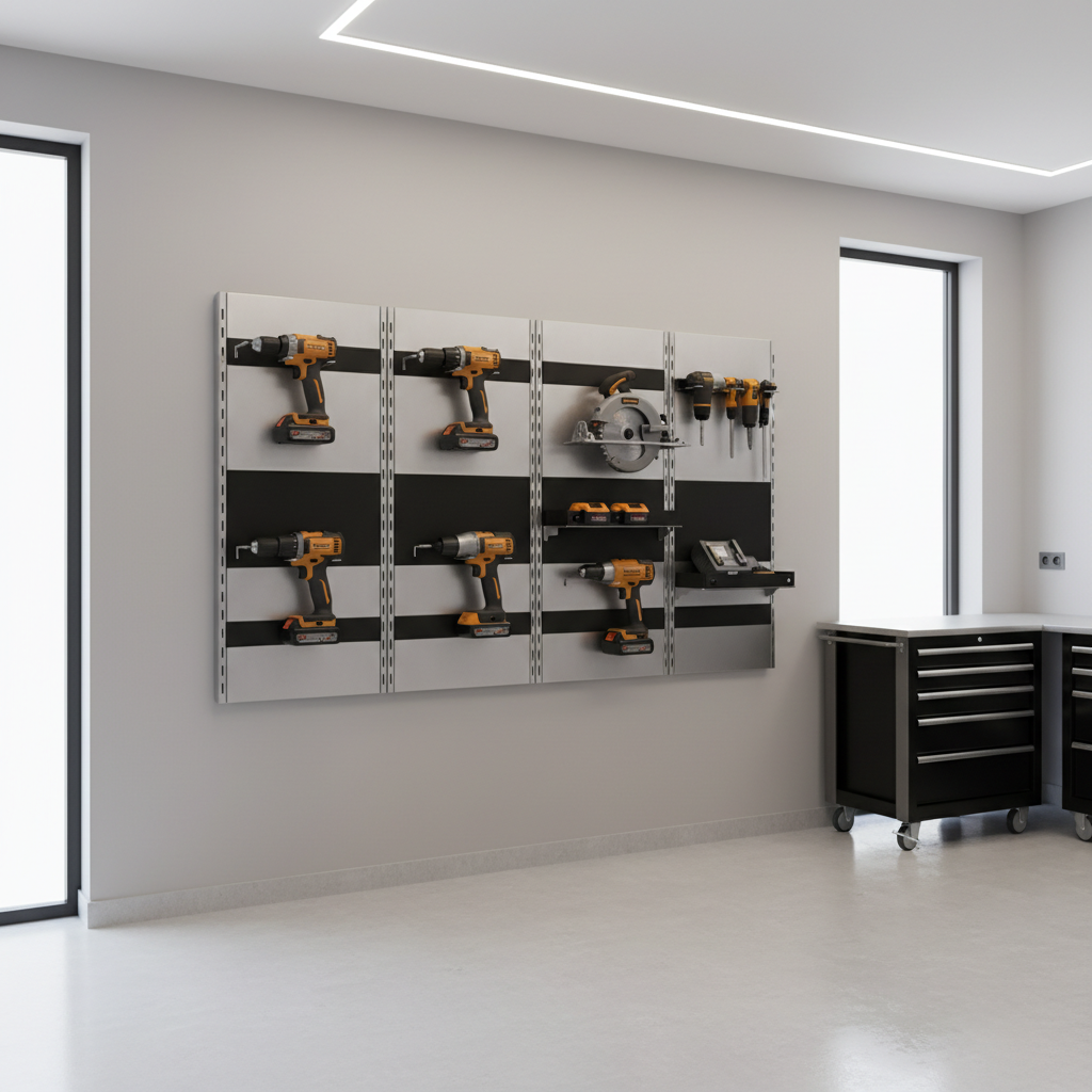 Wall Mount Power Tool Organizer Garage Storage on a Tight Budget: A Clutter-Free Workshop You Can Achieve Without Spending a Fortune