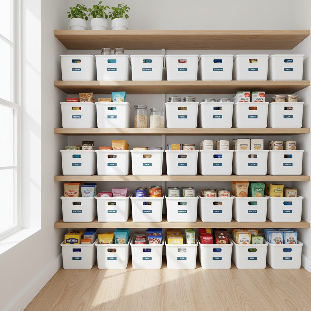 From Cluttered Chaos to Neat & Functional: A Step-by-Step Stackable Open Bin Storage Organization Guide for Home Managers