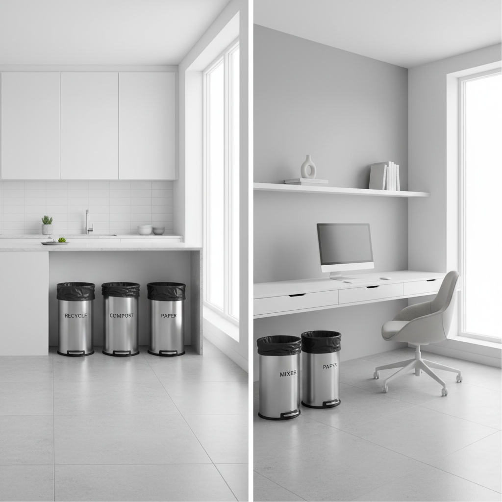 Smart Homeowners and Office Managers Spend on Bag Strength and Skip Unnecessary Features in Heavy Duty Trash Bags for Home and Office