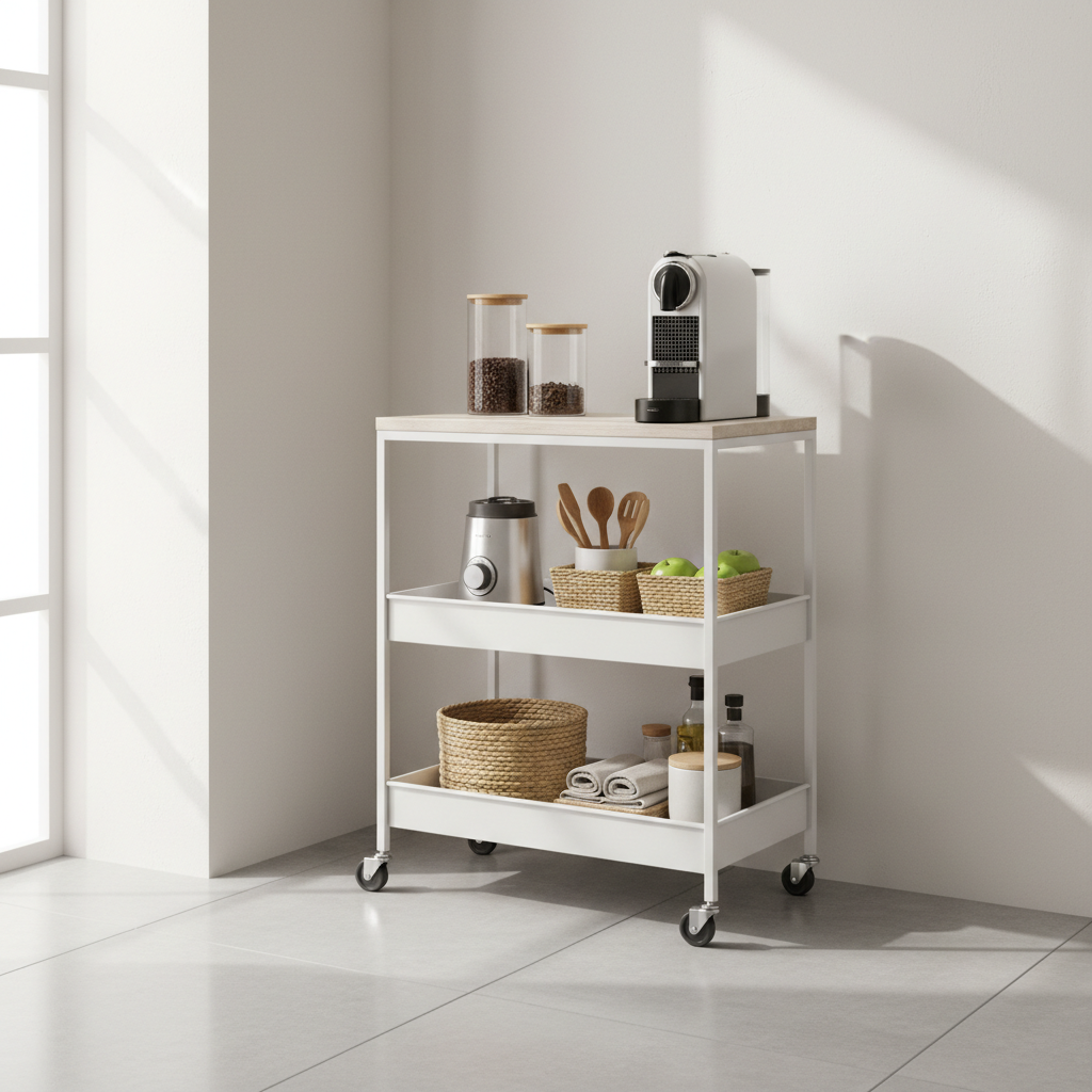 The Hidden Clutter Cost of Cheap Rolling Metal Utility Carts: Why Wobbling and Wasted Space Happens and How to Prevent It