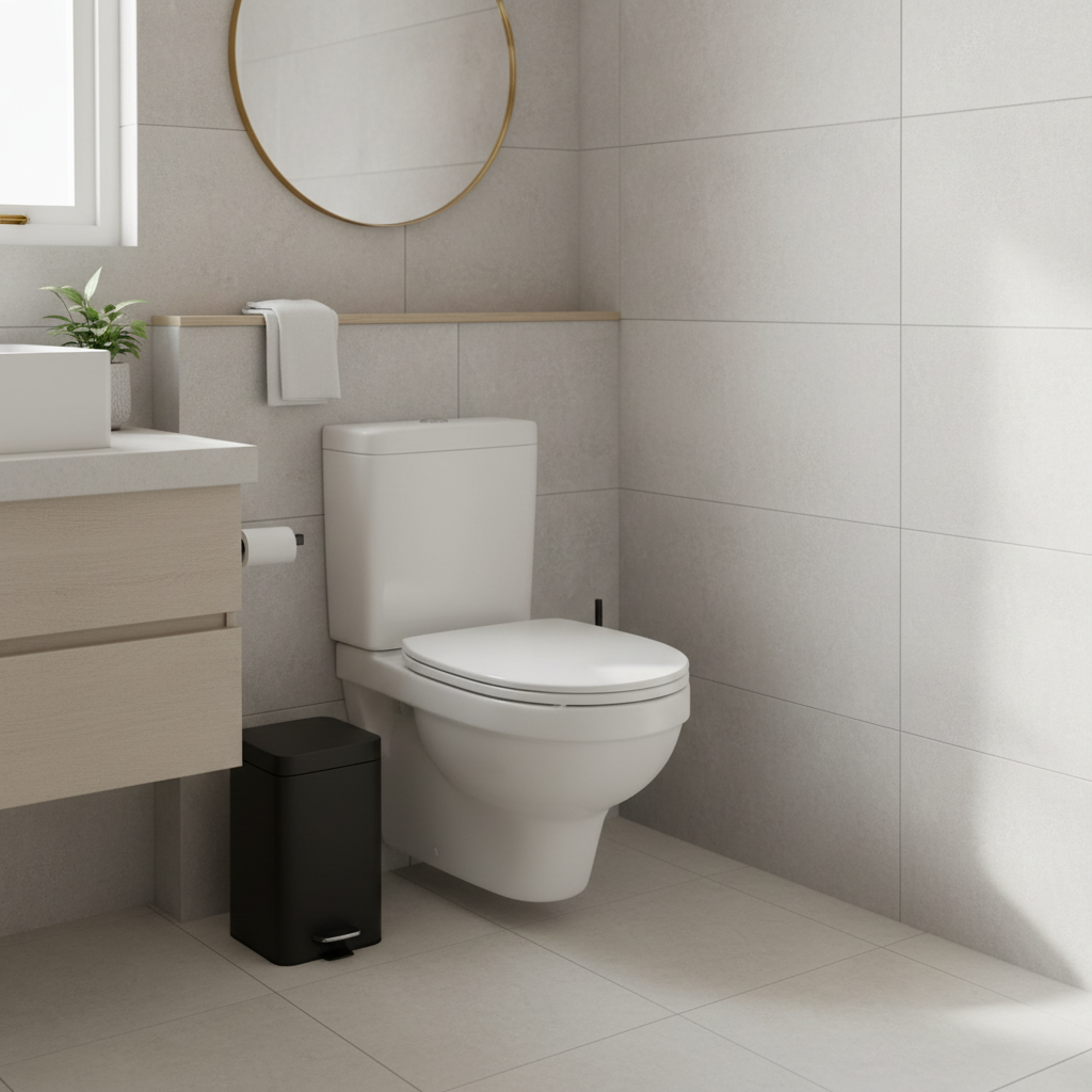 Slim Bathroom Trash Can Specs on Paper, Real Storage Gains in Small Spaces: Reading Waste Basket Specs