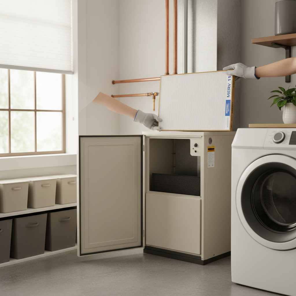 Dusty Rooms, Stuffy Noses, and Skyrocketing Energy Bills: The Case for Getting MERV Furnace Filter Replacement Right