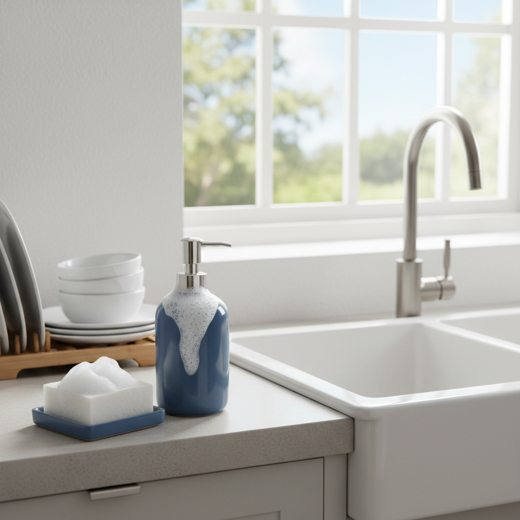 Switching to Foaming Plant Based Dish Soap: What Changes, What Doesn't, and What to Watch For