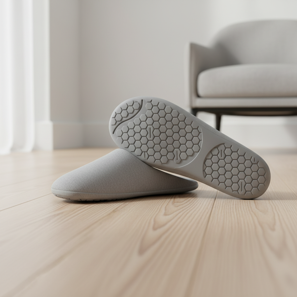 Why Your Feet Still Slip—and Still Ache—Even in House Slippers