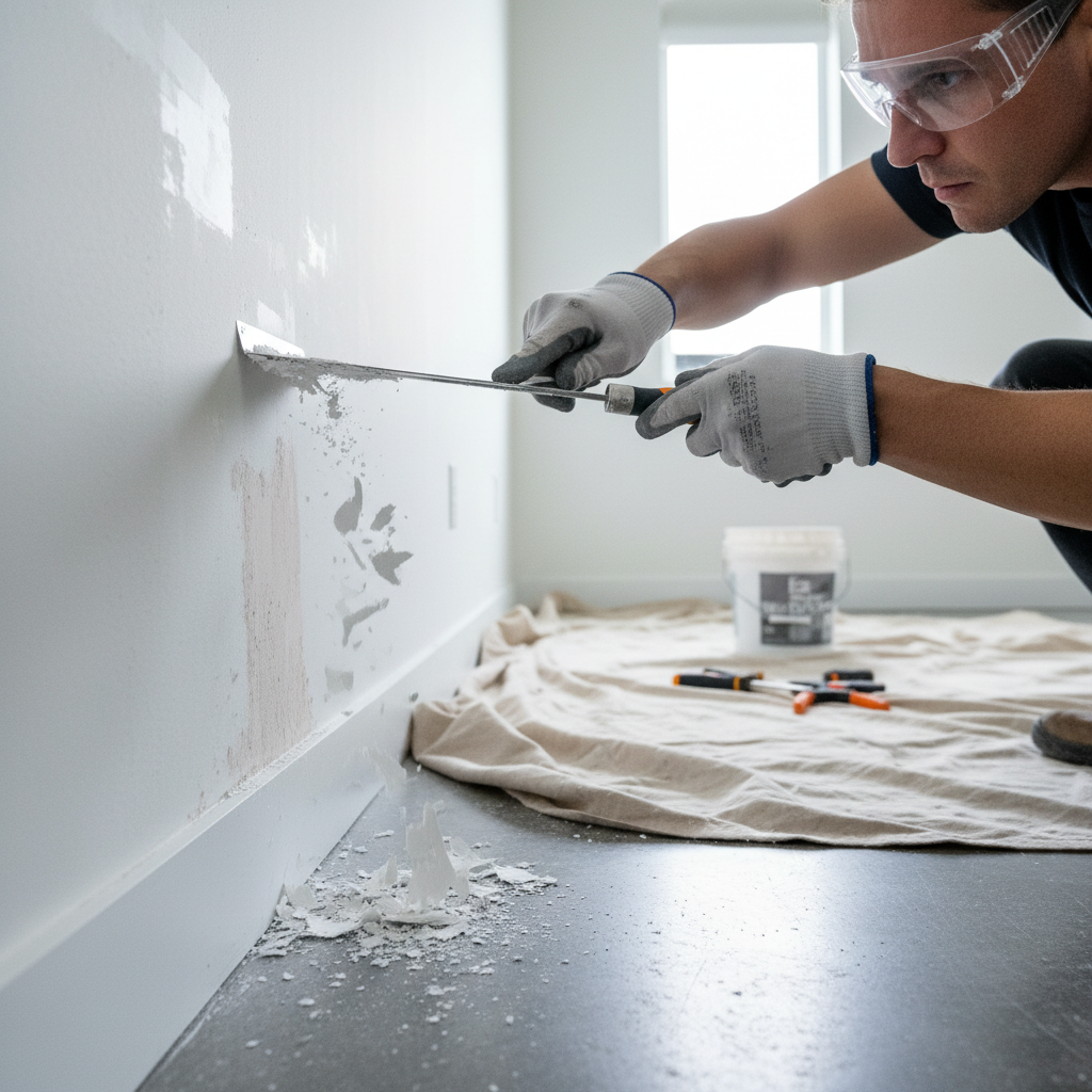 Scrape It Right or Paint It Twice: A Practical Guide to Razor Blade Scraper Technique for Wall Prep