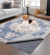 Non-Slip Rug Pads 1/4” Thick, 2x3Ft Waterproof Rugs Non Skid Rug Pad by TUOTPE