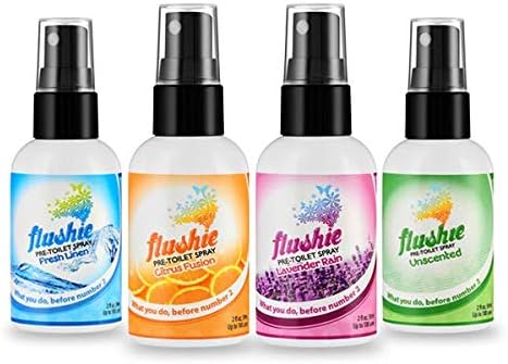 Flushie Pre-Toilet Spray for Poop Travel Size Toiletries Bathroom Spray for - Image 4