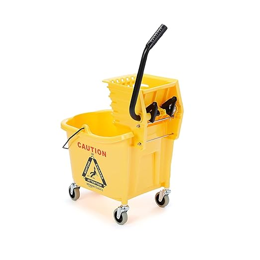 Amazon Basics Side Press Wringer Combo Commercial Floor Cleaning Rectangular - Image 2