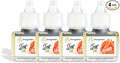 Scent Fill Orange Slice Plug in Air Freshener, 4 Scented Oil Refills by ScentFill