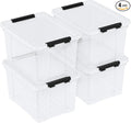 23 L Clear Plastic Storage Box by Knifefish