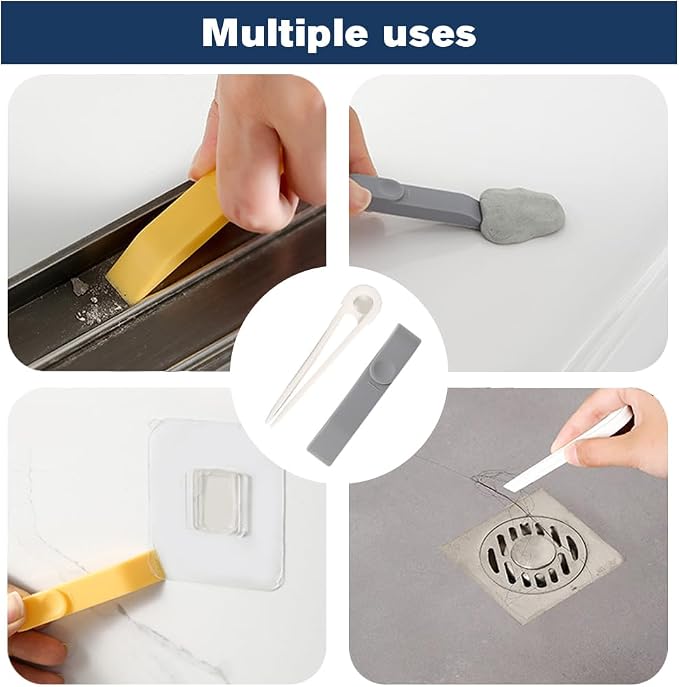 3-in-1 Window Cleaning Brush, 2025 New Magic Window Groove Cleaning Brush Set - Image 5
