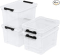 35 Quart Latching Storage Box by Yesdate