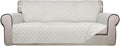PureFit Reversible Quilted Sofa Cover, Water Resistant Slipcover Furniture by PureFit