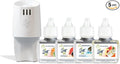 Summer Scent Fill Plug in Air Freshener Kit, 4 Refills + Diffuser by ScentFill