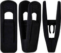 Black Velvet Hangers Clips, Non-Slip Strong Velvet Hangers Clips by TOFIIGREM