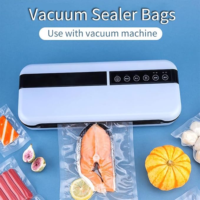 Premium Vacuum Sealer Bags 200 Quart 8" x 12", Pre-cut food saver bags - Image 7