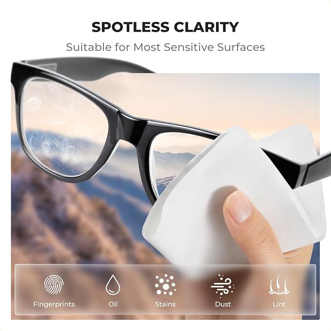 K&F Concept 20 Pack Lens Cleaning Cloth | Microfiber Cleaning Cloth | Camera - Image 2