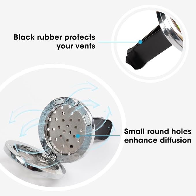 ttstar Car Diffuser Vent Clip - 30mm Aromatherapy Essential Oil - Image 4