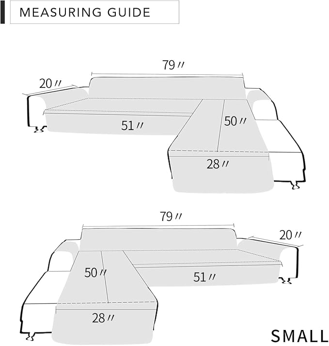 Easy-Going L Shape Sectional Couch Cover - Image 6