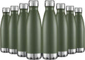 HASLE OUTFITTERS 17oz Stainless Steel Water Bottles Bulk, Vacuum Insulated by HASLEOUTFITTERS