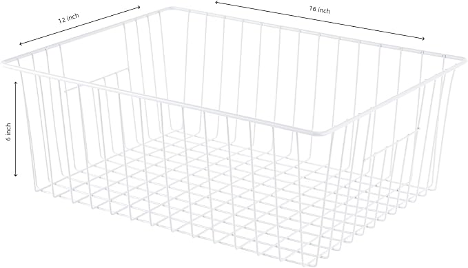 Freezer Organizer Bins, Upright Freezer Baskets - Image 4