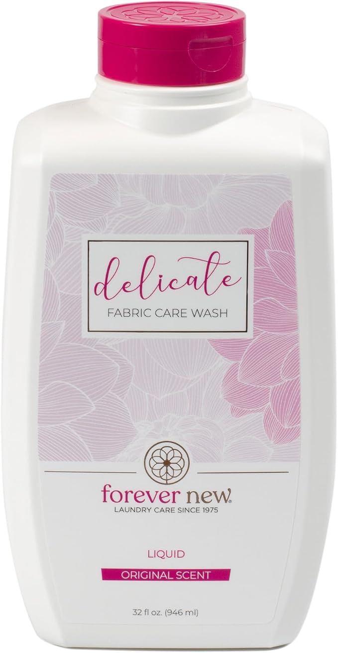 Forever New 32oz Liquid Original Scent Fabric Care Wash 2 Pack Natural Laundry - Image 5