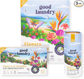 Good Laundry Flowers of Paradise Detergent Sheets, Scent Booster, & Dryer Sheet by GoodLaundry