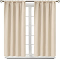 BGment Champagne Blackout Curtains 45 Inches Long by BGment