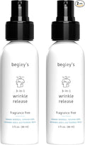Begley's 3-in-1 Wrinkle Remover, Quick Fix Wrinkle Release, Static Cling Remover by Begleys