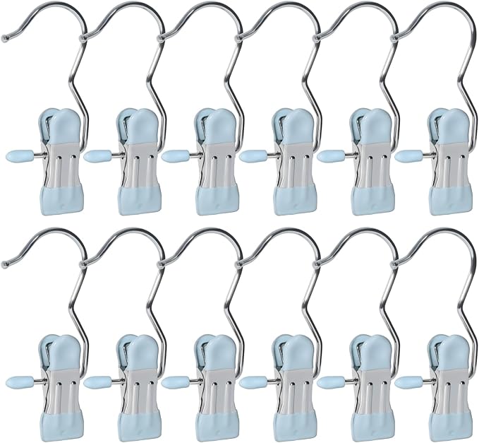 15/30Pcs Upgrade Double Head Clamp Dipped Clothespin by Unknown