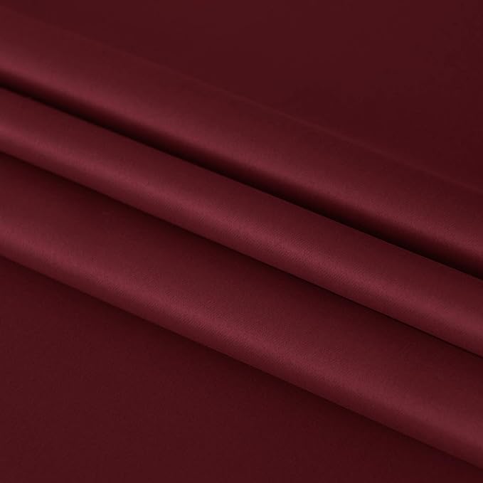 DWCN French Door Curtains – Rod Pocket Thermal Blackout Curtain - Image 5