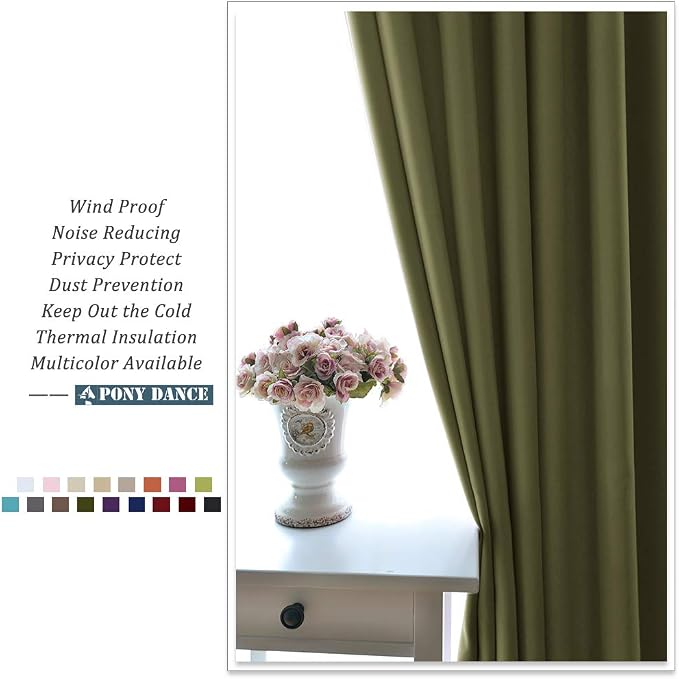 PONY DANCE Window Curtain Tiers - Image 6