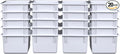 Wood Designs Cubby Storage Bin, Heavy Duty Plastic Containers by Unknown