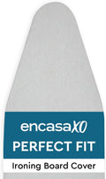 Encasa XO Ironing Board Cover and Pad 54"x15" by EncasaXO