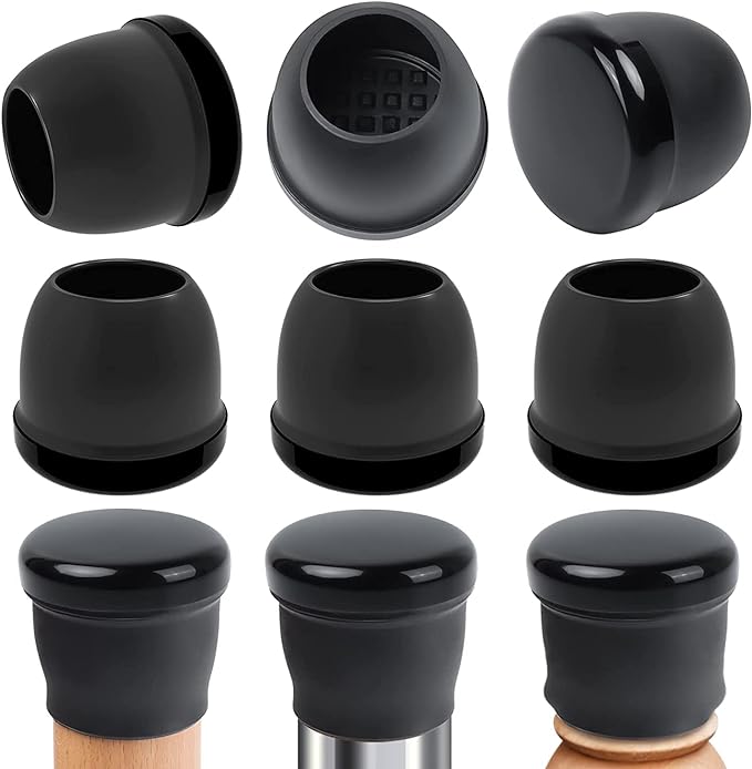 Ezprotekt 24 Pcs Large Black Chair Leg Sliders by VisittheEzprotekt