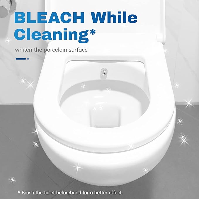 Vacplus Toilet Bowl Cleaner Tablets 50 PACK, Automatic Toilet Bowl Cleaners - Image 4