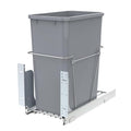 Single Pullout Trash Can for Under Kitchen Cabinets Include Single 35QT Trash by Pulloutor