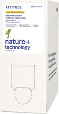 ATTITUDE Bathroom Cleaner Spray Refill, EWG Verified, Plant-Based & Vegan by ATTITUDE