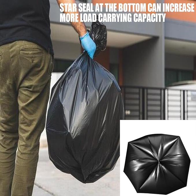30 Gallon Trash Bags, Industrial, Commercial, Janitorial - Image 6