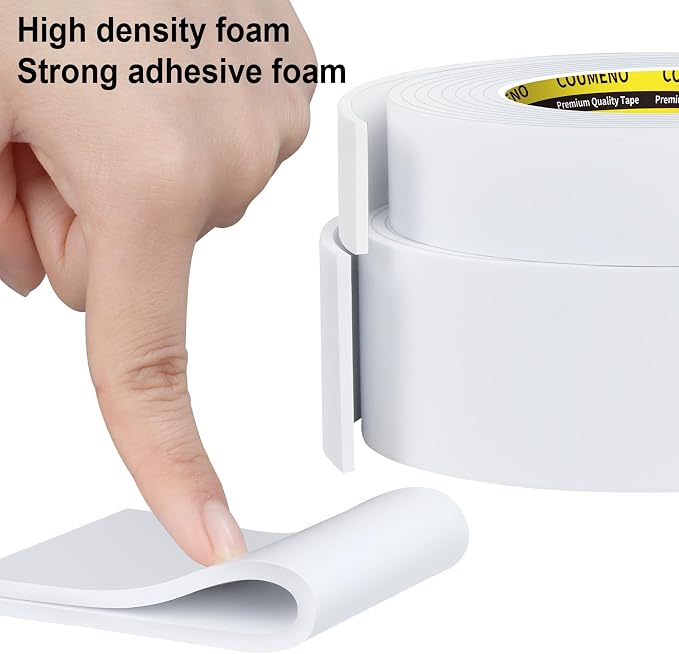 Foam Tape Single-Sided Sealing Strip 1.77inX16.4FT Sponge Tape Window - Image 3