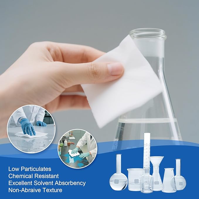Cleanroom Wipes 9"x9" Lint Free Wipes - Image 7