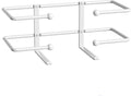 Glove Box Dispenser Wall Mount: White Holder Organizer by niffgaff