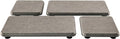 Set of 4 Water Absorbent Diatomite Coasters, Diatomaceous Earth Kitchen Soap by NiuYichee
