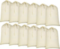 12 Pieces 28" x 36" Canvas Laundry Bags Bulk Large Cotton Laundry by Remagr